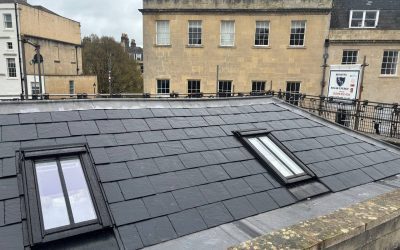 Restoring Heritage with Precision: Roofing Project at The Royal Crescent, Bath